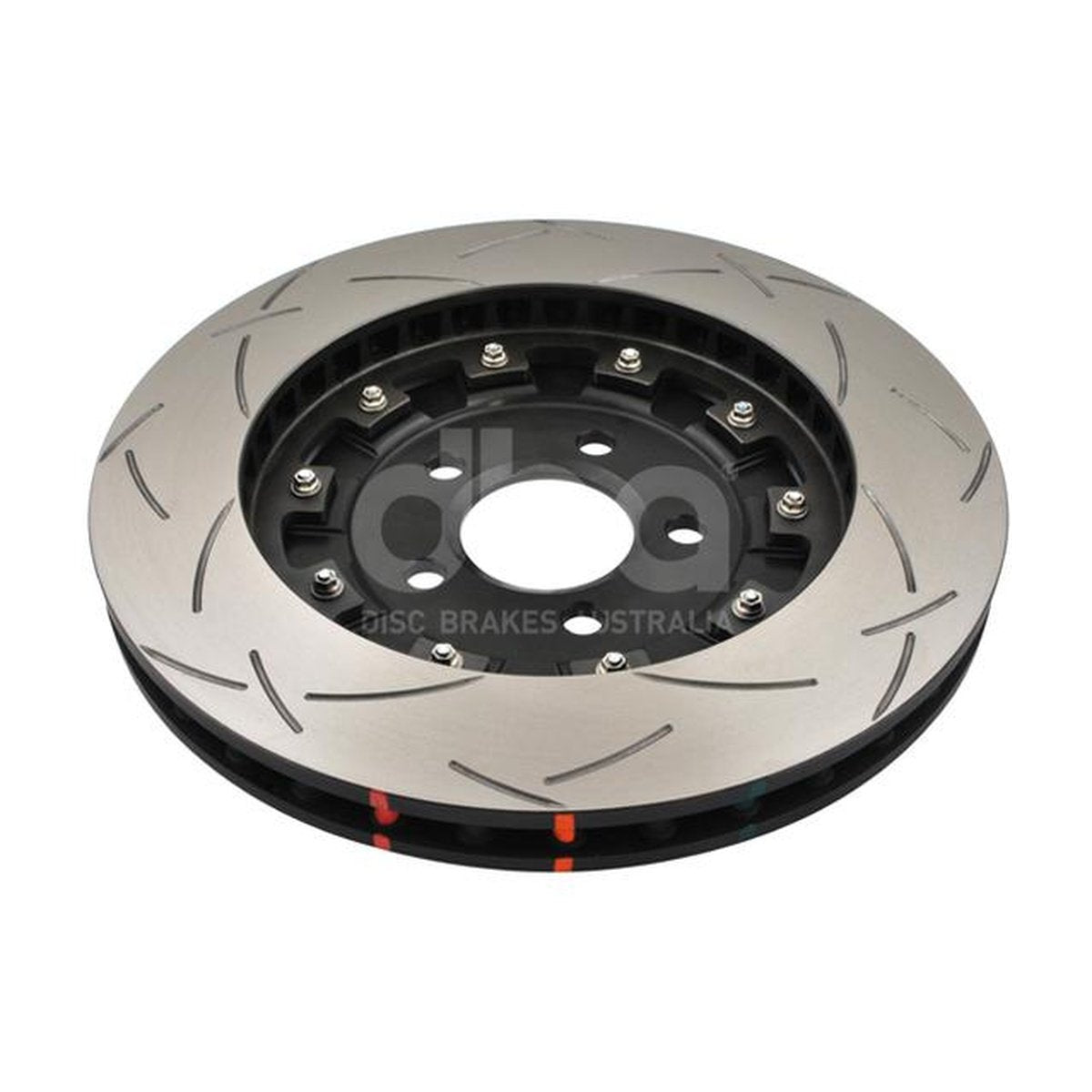 DBA T3 5000 Slotted 2Pc Brake Rotor Pair 355mm DBA52075BLKS
