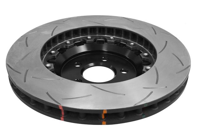 DBA T3 5000 Slotted 2Pc Brake Rotor Single 380mm Front DBA52166BLKS