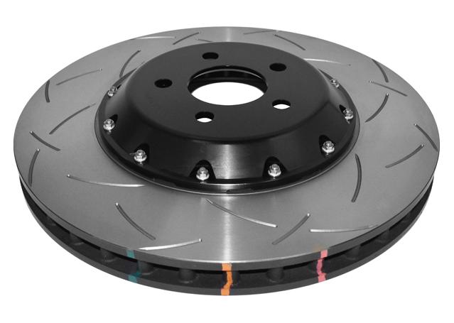 DBA T3 5000 Slotted 2Pc Brake Rotor Single 380mm Front DBA52166BLKS