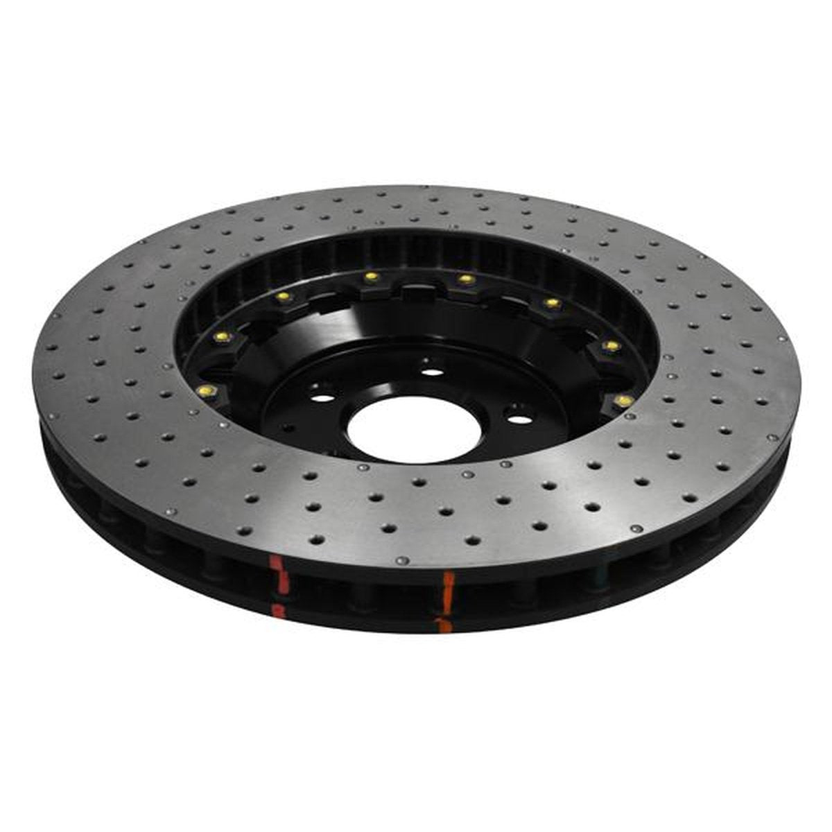 DBA T3 5000 Slotted 2Pc Brake Rotor Pair 380mm Front DBA52166BLKXD