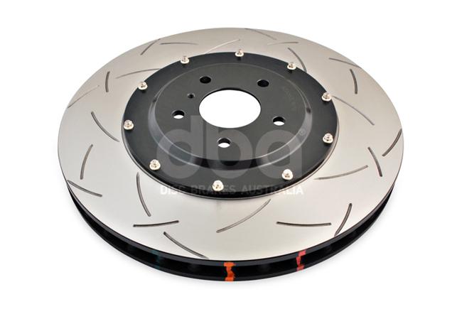 DBA T3 5000 Slotted 2Pc Brake Rotor Pair 380mm Front DBA52320BLKS