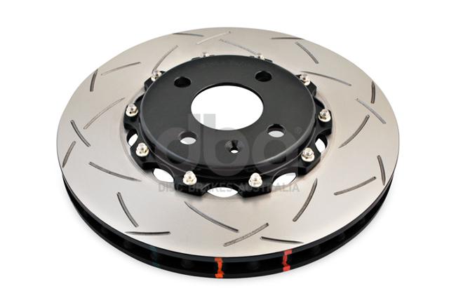DBA T3 5000 Slotted 2Pc Brake Rotor Pair 288mm Rear DBA52355BLKS