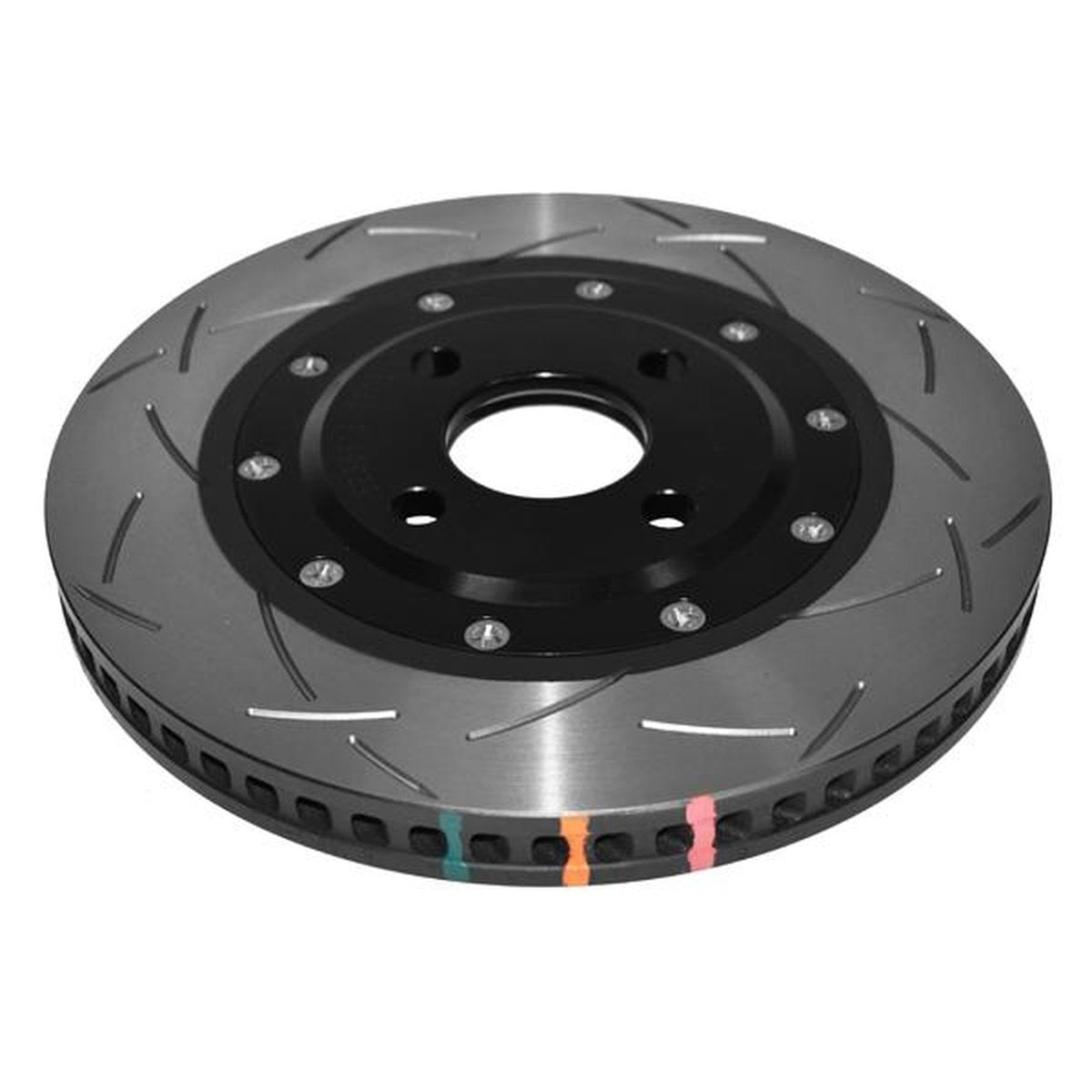 DBA T3 5000 Slotted 2Pc Brake Rotor 280mm Front LH DBA52356BLKLS