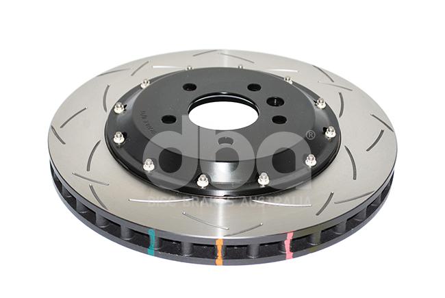 DBA T3 5000 Slotted 2Pc Brake Rotor Single 350mm Front DBA52364BLKS