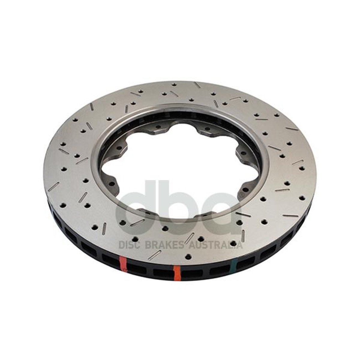DBA HD 5000 Drilled Slotted Replacement Brake Rotor Single Front DBA52500.1XS
