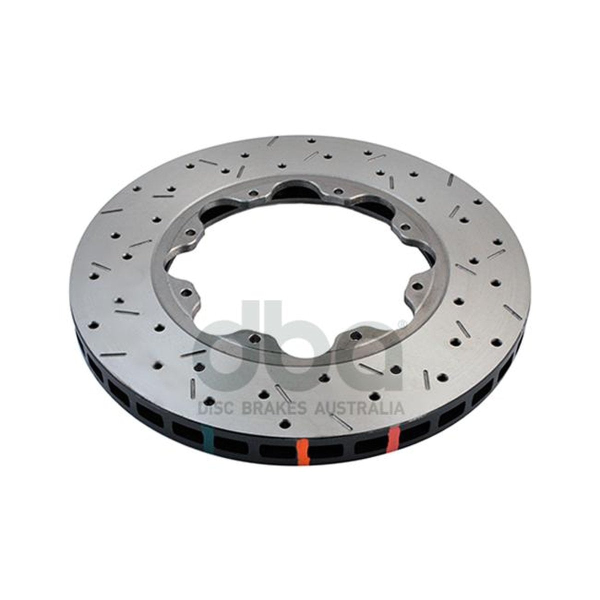 DBA HD 5000 Drilled Slotted Replacement Brake Rotor Single Front DBA52500.1XS