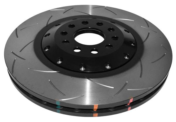 DBA T3 5000 Slotted 2Pc Brake Rotor Pair 360mm Front DBA52804BLKS
