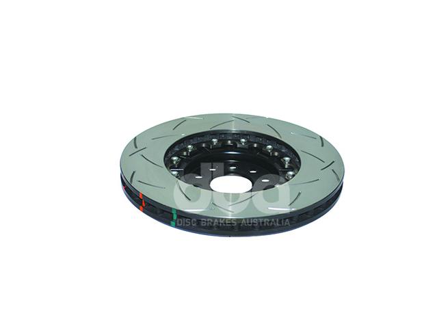 DBA T3 5000 Slotted 2Pc Brake Rotor Single 345mm Front DBA52808BLKS