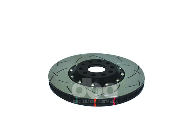 DBA T3 5000 Slotted 2Pc Brake Rotor Single 345mm Front DBA52808BLKS