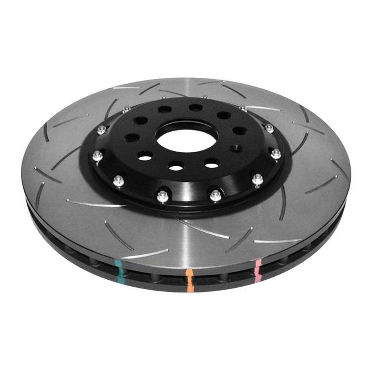 DBA T3 5000 Slotted 2Pc Brake Rotor Pair 340mm Front DBA52830BLKS