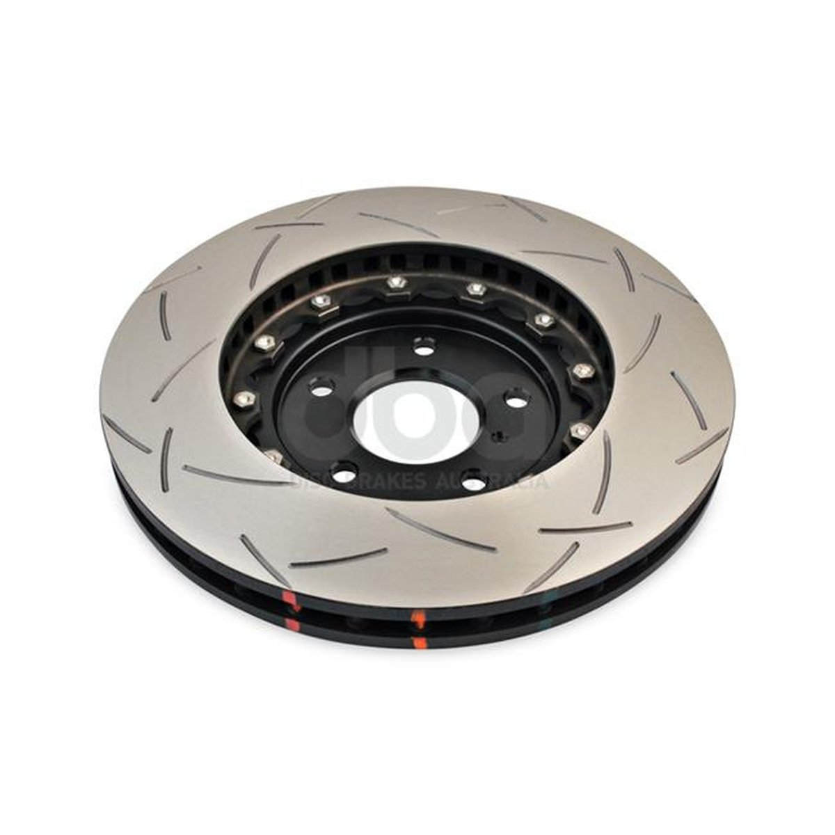 DBA T3 5000 Slotted 2Pc Brake Rotor Pair 258mm Front DBA5600BLKS