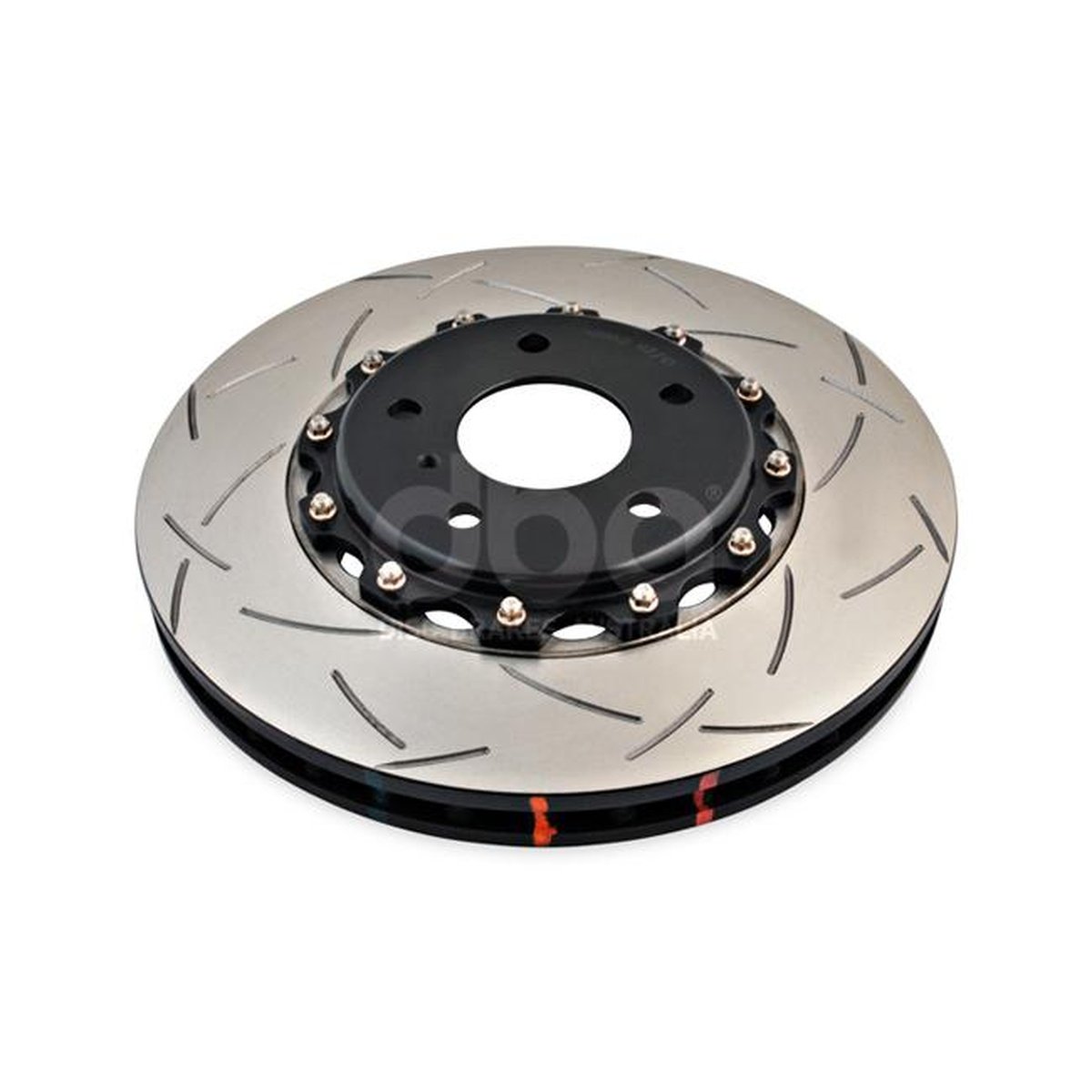 DBA T3 5000 Slotted 2Pc Brake Rotor Pair 258mm Front DBA5600BLKS
