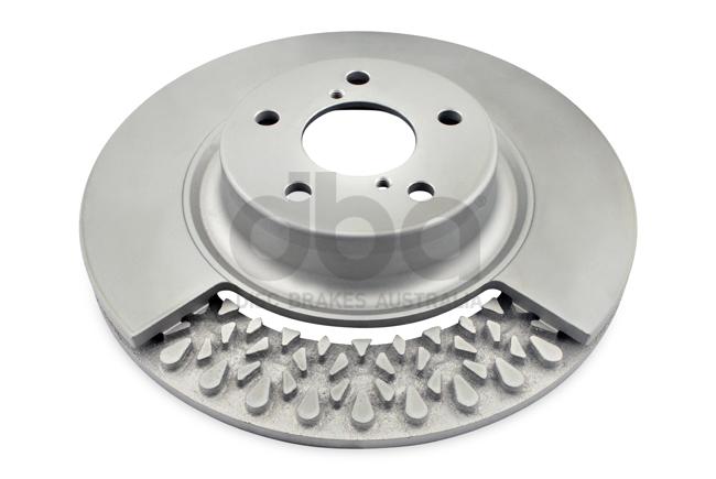 DBA En-Shield Brake Rotor Single 256mm Front DBA2455E