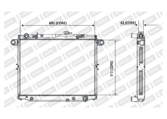 DENSO Radiator 221-3152