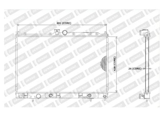 DENSO Radiator 221-3301