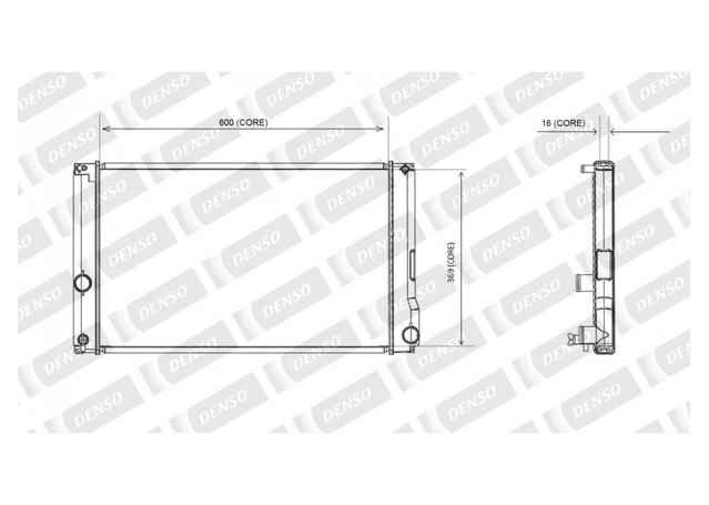 DENSO Radiator A221-A388