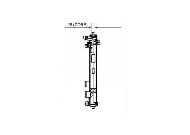 DENSO OE Quality Radiator A221-A406