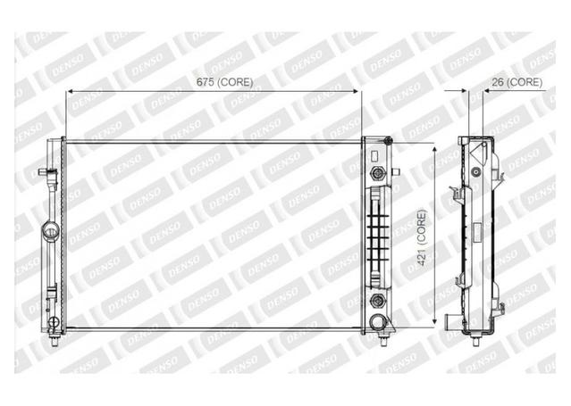 DENSO Radiator A221-A330