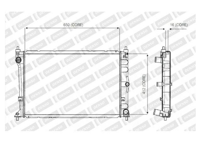 DENSO Radiator A221-A333
