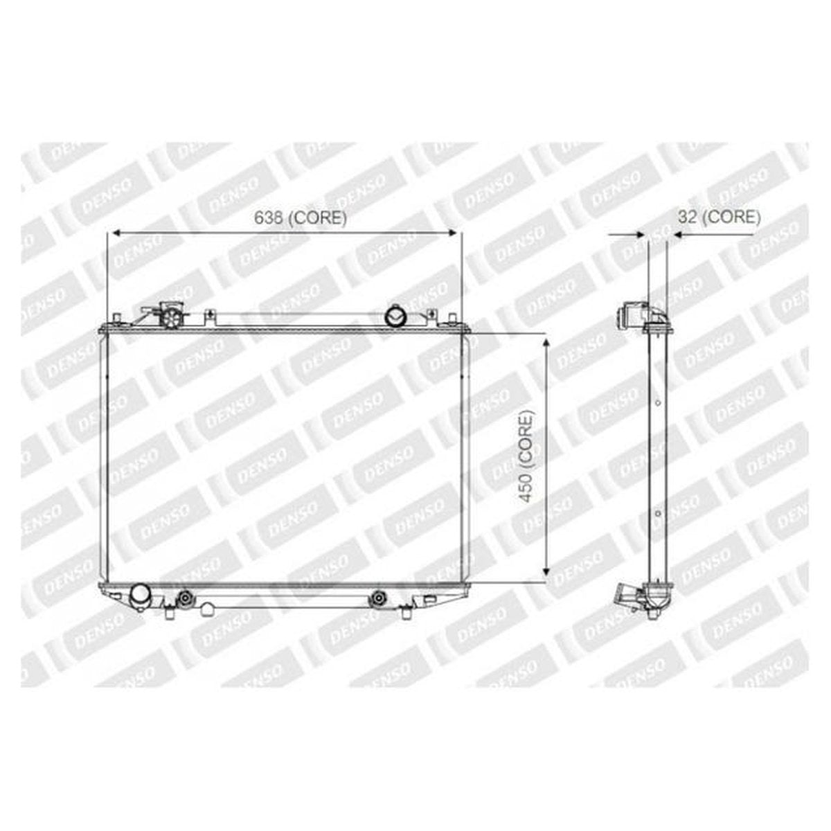 DENSO Radiator A221-A340