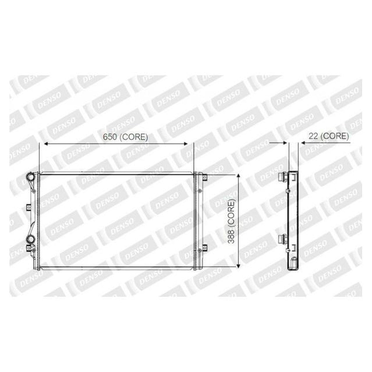 DENSO Radiator A221-A346