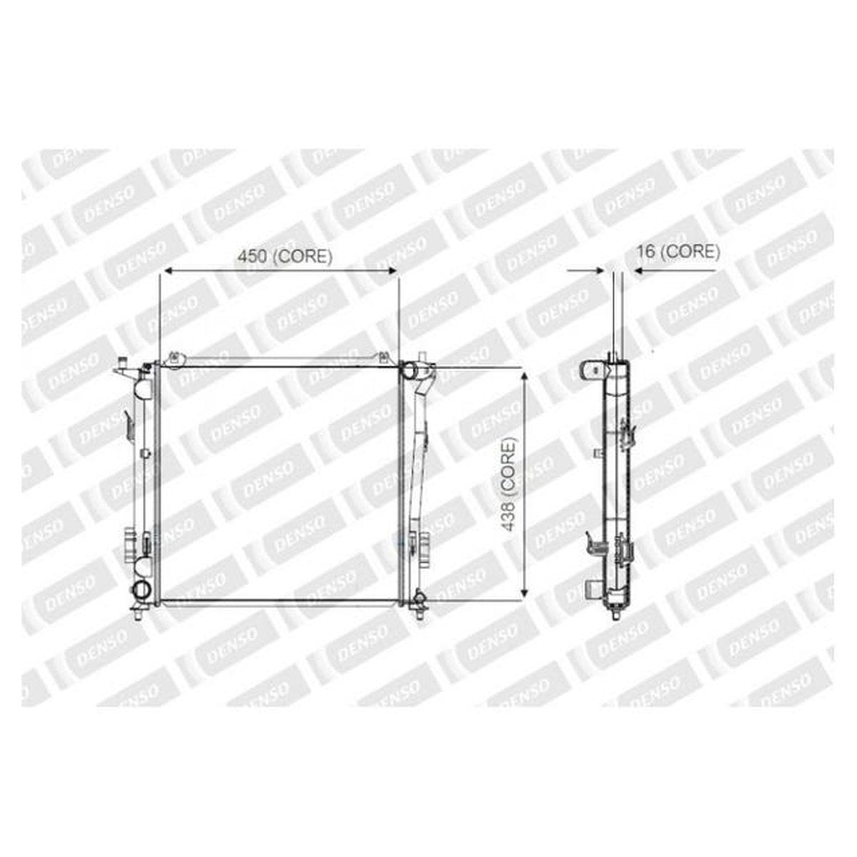 DENSO Radiator A221-A351