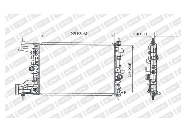 DENSO Radiator A221-A356