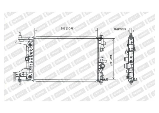 DENSO Radiator A221-A356