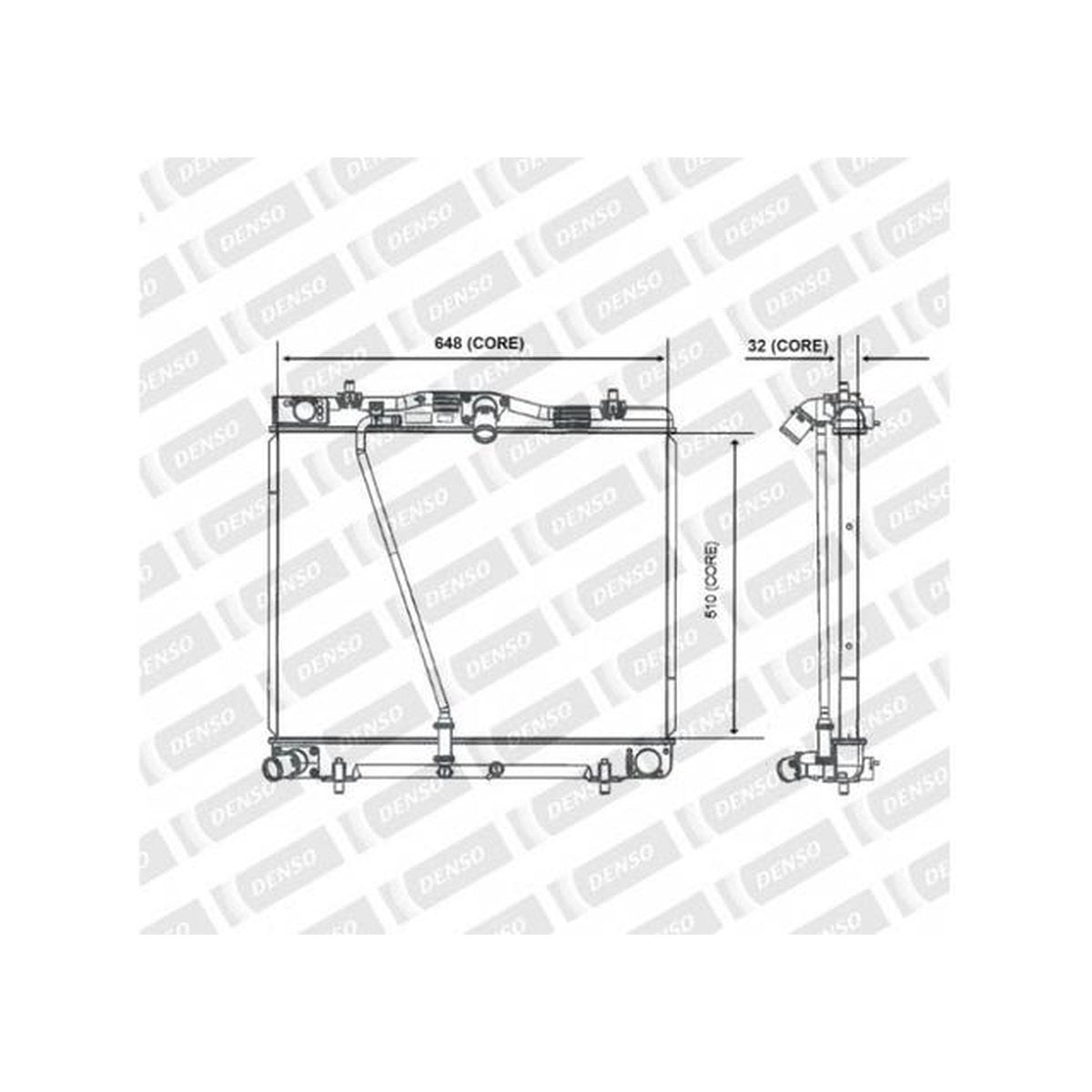 DENSO Radiator A221-A368