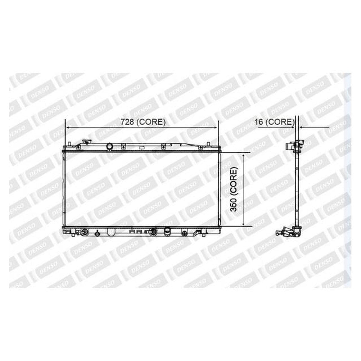 DENSO Radiator A221-A375