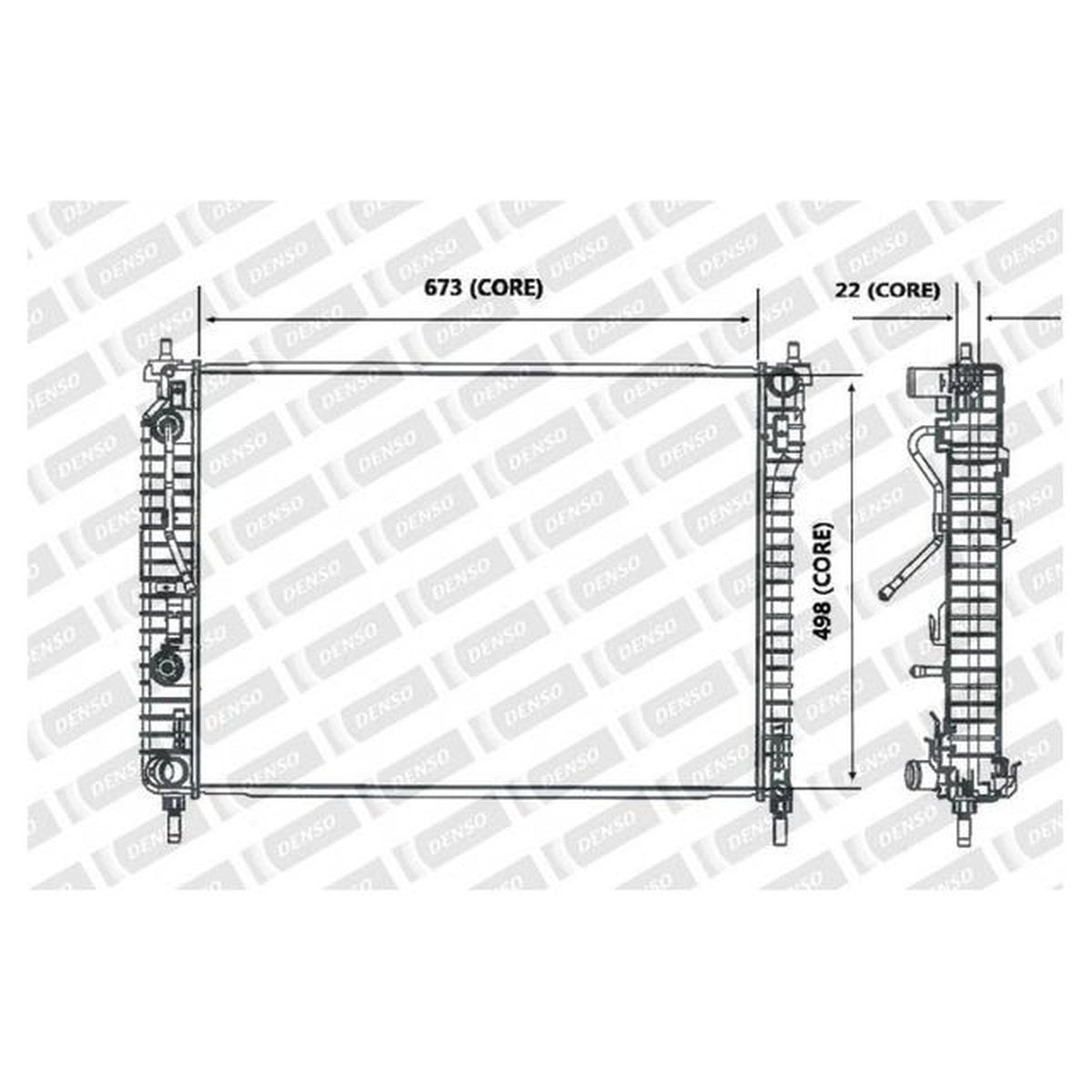 DENSO Radiator A221-A378