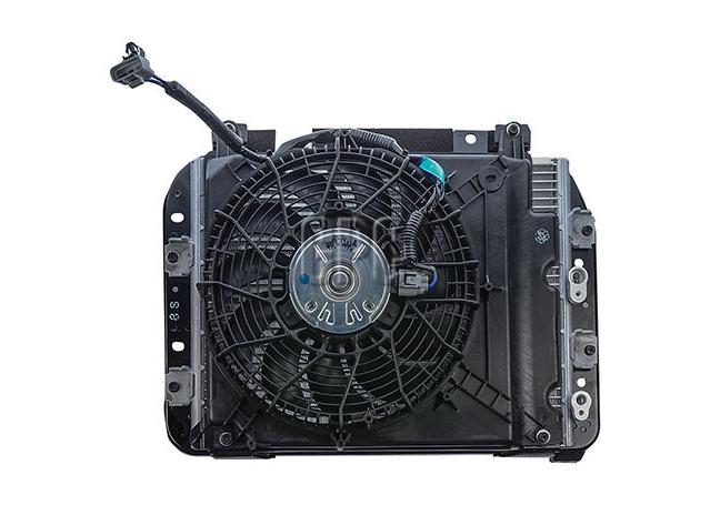 DENSO AC Condenser Parallel Flow w/Fan Assembly CNX01036