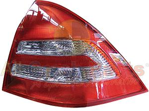 APG All Crash Tail Lamp Drivers Side Q-Part Certified Suits Mercedes-Benz C Class W203 11/2000 to 6/2007 BAI-21040RHQ