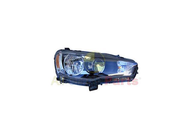 APG All Crash Halogen Head Lamp Drivers Side Certified suits Mitsubishi Lancer CCM-21031RHQ