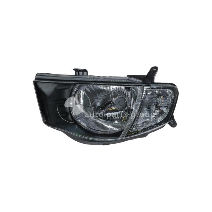 APG All Crash Head Lamp Passenger Side Certified suits Mitsubishi Triton ML GLS/GLXR/VR 7/2006 to 8/2009 CTD-21030LHQ