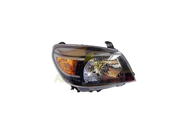 APG All Crash Halogen Manual Adjust Head Lamp Drivers Side Certified Suits Ford Ranger PK 2009 to 2011 FCG-21030RHQ