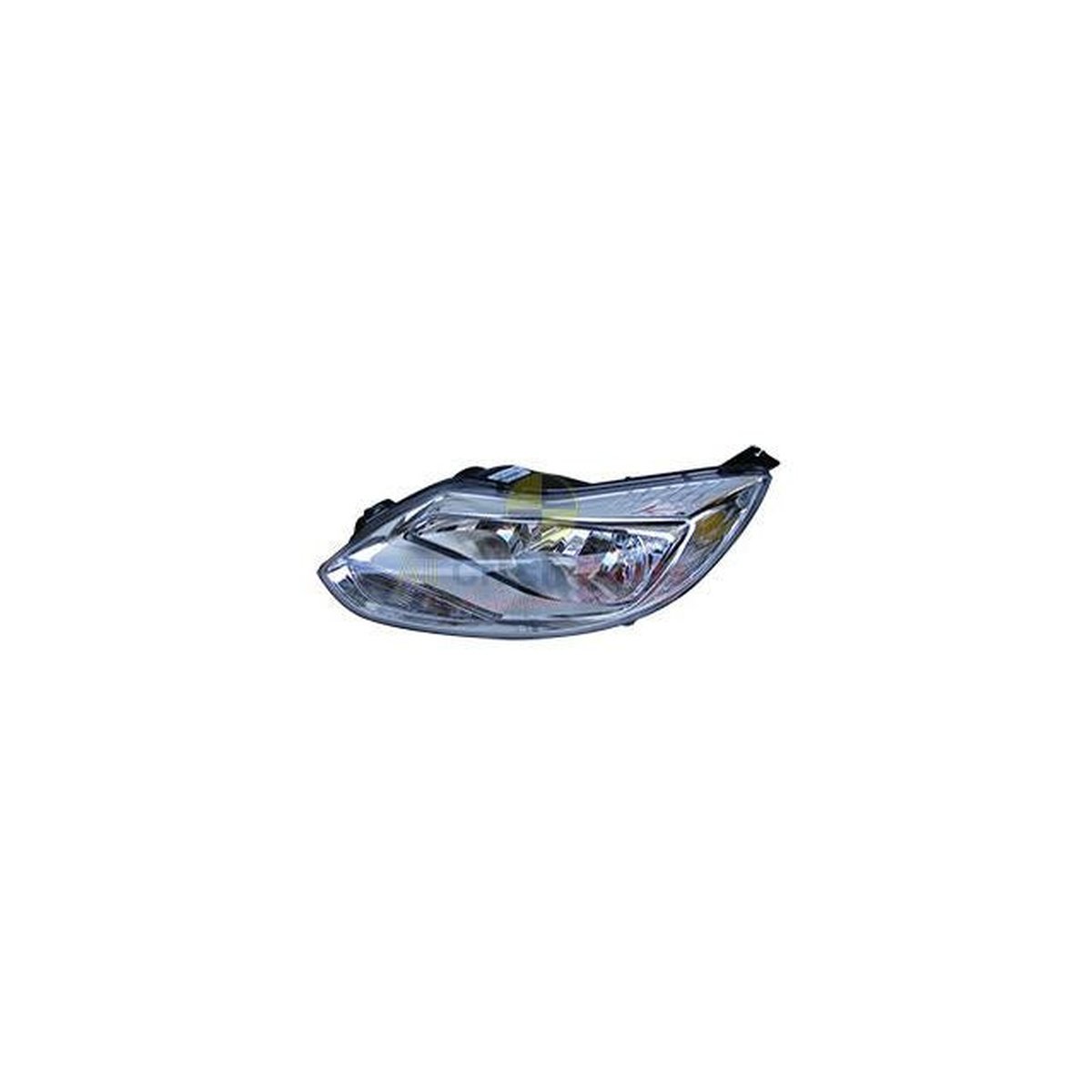 APG All Crash Chrome Head Lamp Passenger Side Certified Suits Ford Focus LW 2011 to 2012 FOD-21031LHQ