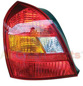 APG All Crash Tail Lamp Passenger Side Certified Suits Hyundai Elantra XD 2000 to 2003 HLE-21040LHQ