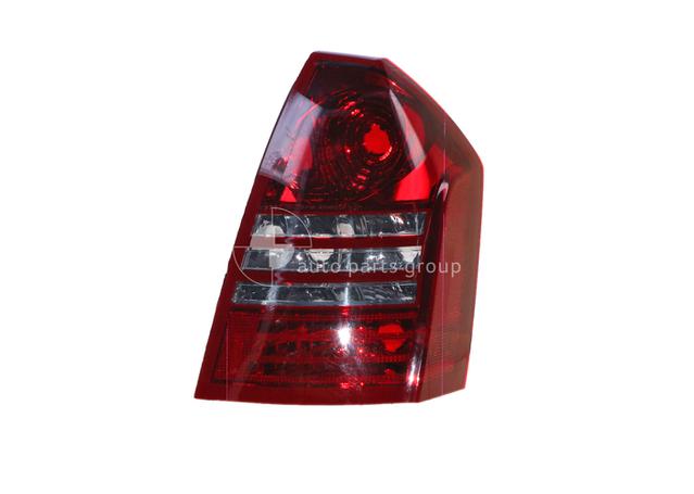 APG All Crash Black Red/Clear Tail Lamp Drivers Side Aftermarket Suits Chrysler 300C 300C 2005 to 2008 ICA-21040RH