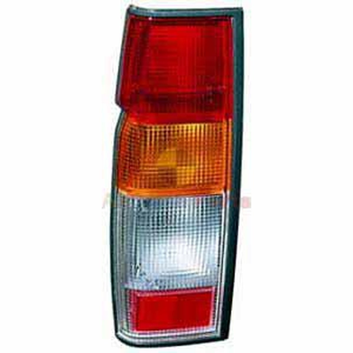 APG All Crash Red/Amber/Clear Tail Lamp Passenger Side Aftermarket Suits Nissan Navara D21 1992 to 1997 NNC-21040LH