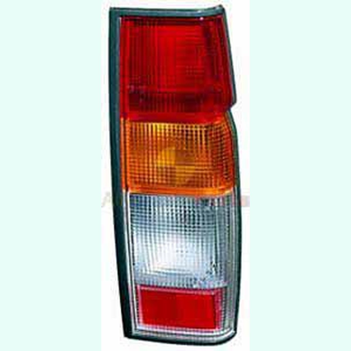 APG All Crash Red/Amber/Clear Tail Lamp Drivers Side Aftermarket Suits Nissan Navara D21 1992 to 1997 NNC-21040RH