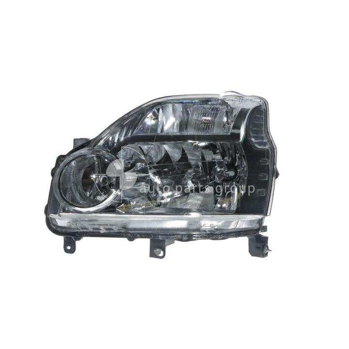 APG All Crash Halogen Manual Adjust Head Lamp Passenger Side Certified Suits Nissan X-Trail T31 2007 to 2014 NXU-21030LHQ