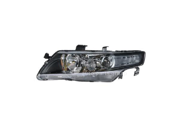 APG All Crash Halogen Head Lamp Passenger Side Certified Suits Honda Accord Euro CL 2003 to 2005 OAI-21030LHQ