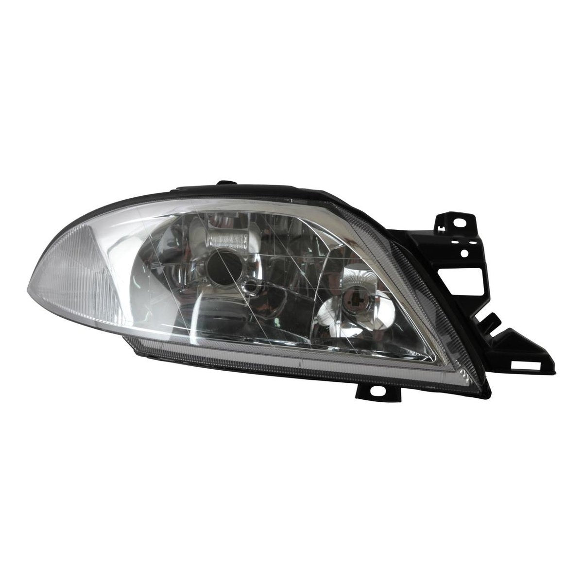 APG All Crash Chrome Halogen Head Lamp Drivers Side Certified Suits Ford Falcon Fairmont/Ghia AU2/AU3 2000 to 2002 FAU-21031RHQ