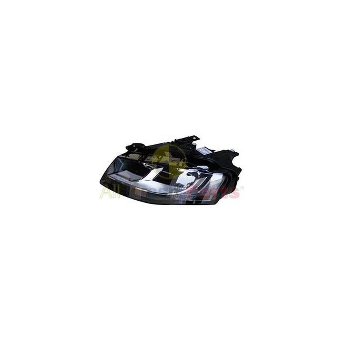 APG All Crash Halogen Head Lamp Passenger Side Certified Suits Audi A4 B8 4/2008 to 5/2012 UAU-21030LHQ