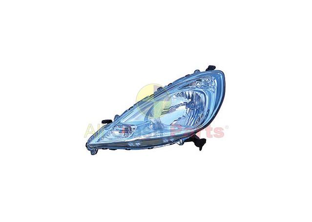 APG All Crash Halogen Manual Adjust Head Lamp Passenger Side Certified Suits Honda Jazz GE 2013 to 2014 OJB-21034LHQ