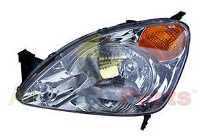 APG All Crash Head Lamp Passenger Side Aftermarket Suits Honda CR-V RD 2001 to 2004 ORB-21030LH