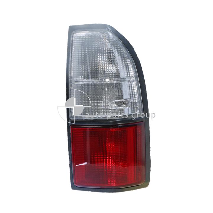 APG All Crash Red/Clear Tail Lamp Drivers Side Aftermarket Suits Toyota Prado 95 Series 1999 to 2002 TLE-21042RH