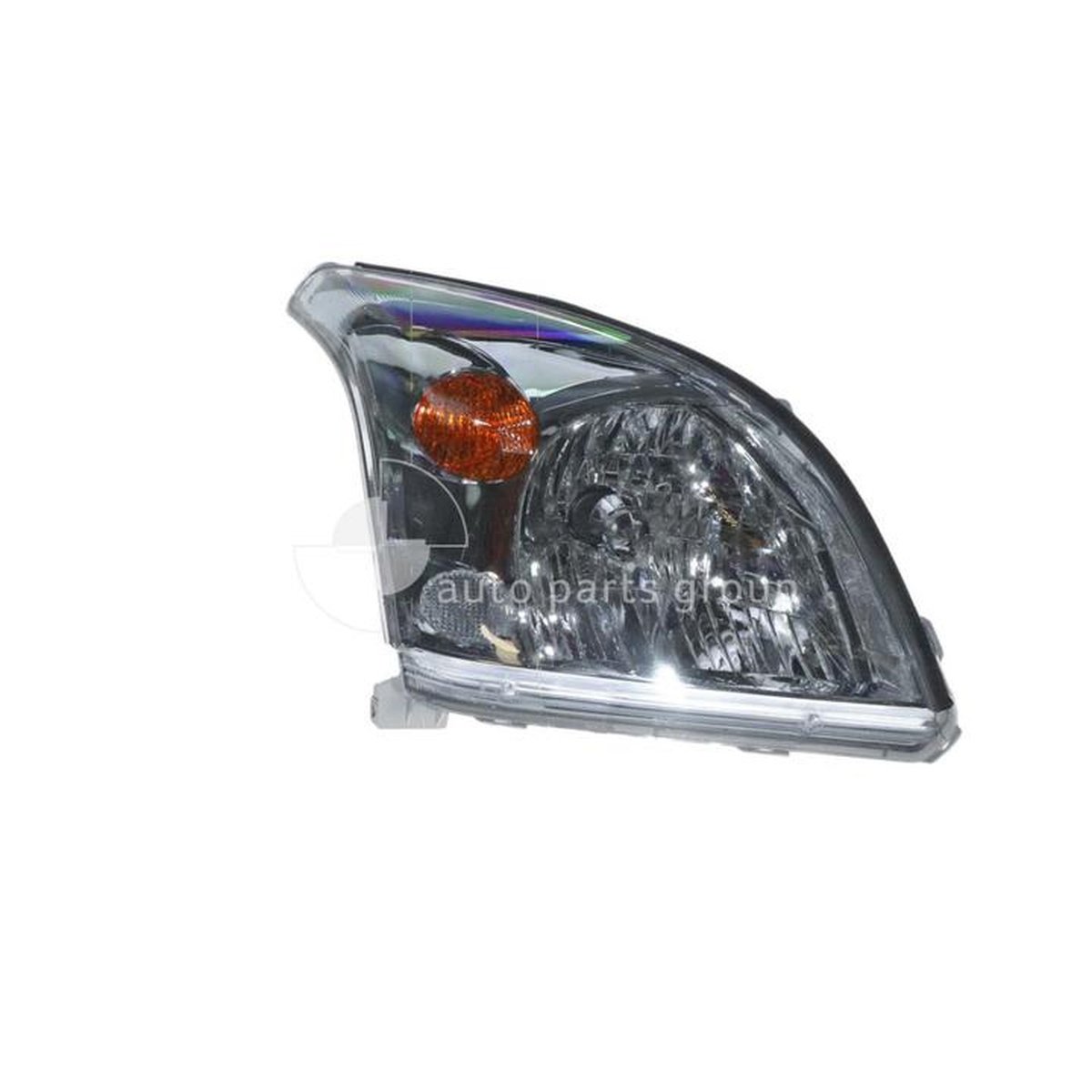 APG All Crash Halogen Head Lamp Drivers Side Certified Suits Toyota Prado 120 Series 2002 to 2009 TLH-21030RHQ
