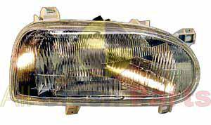 APG All Crash Head Lamp Drivers Side Certified Suits Volkswagen Golf MK 3 1994 to 1998 VGD-21031RHQ